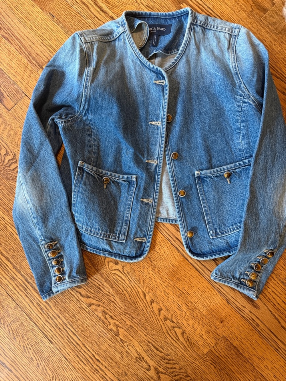 Veronica Beard Jean
Andrea Jacket with Novel Buttons - Picture 3 of 7